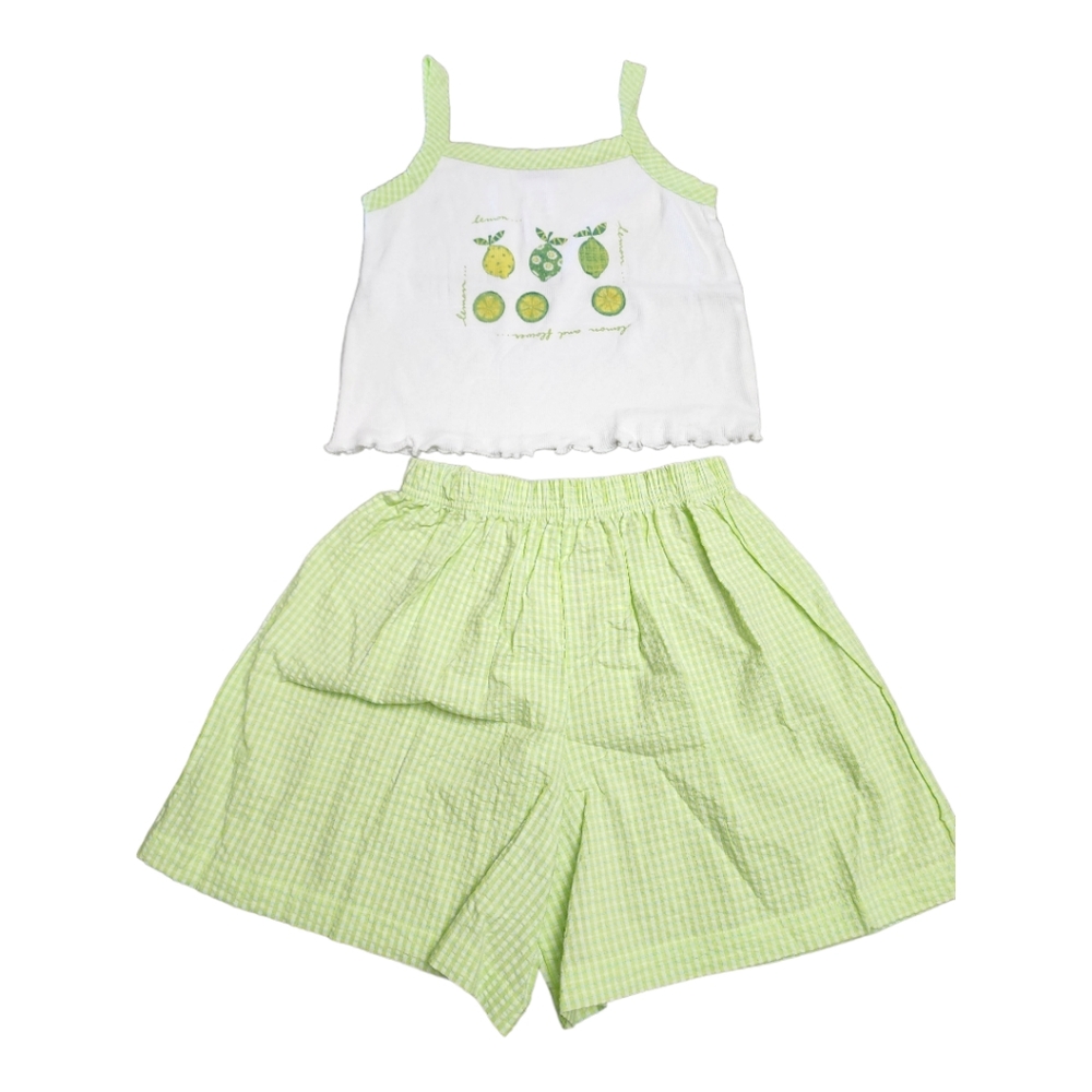Kaboom 2pc Tank Top Short Set Size Small